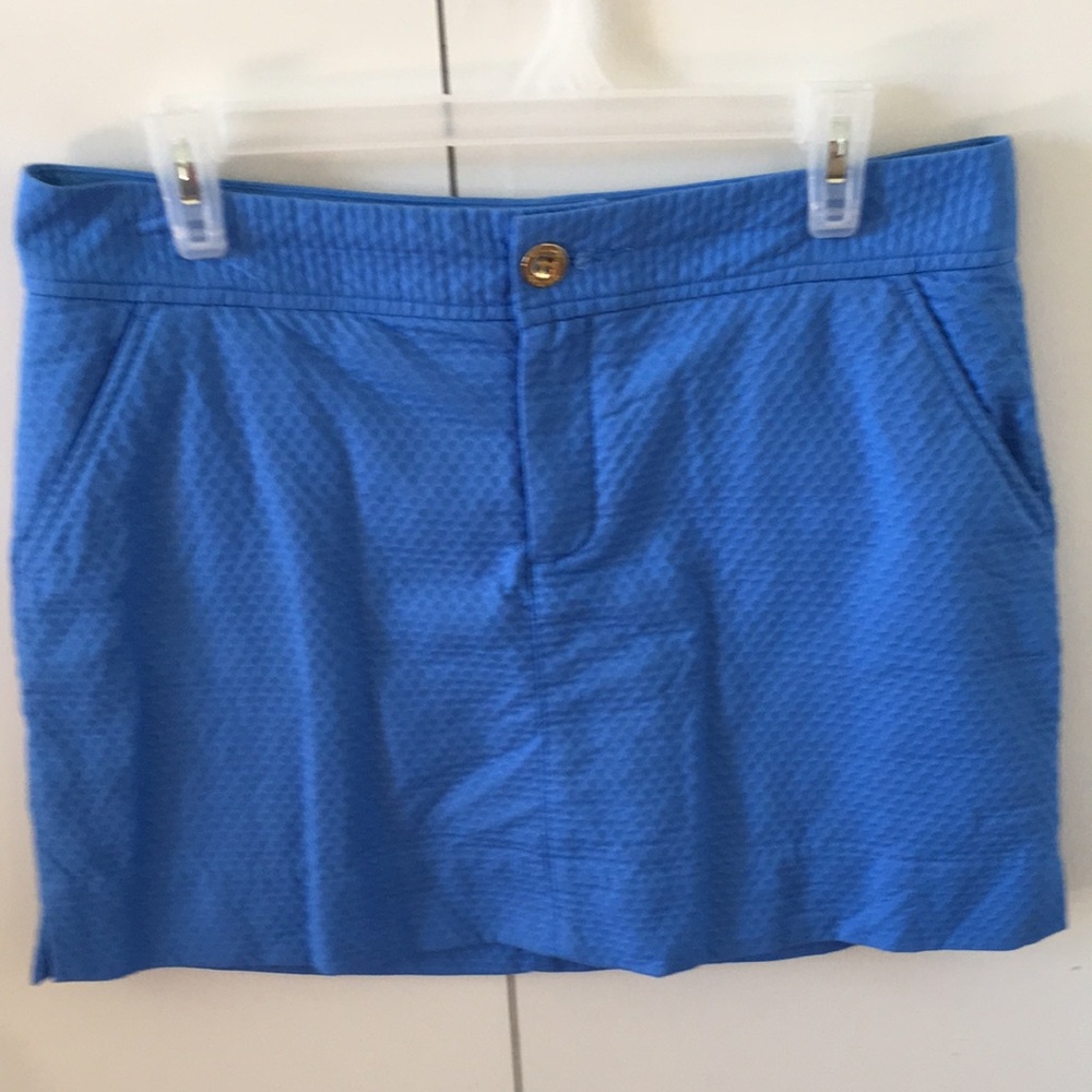 Lilly Pulitzer used size 10 blue skort